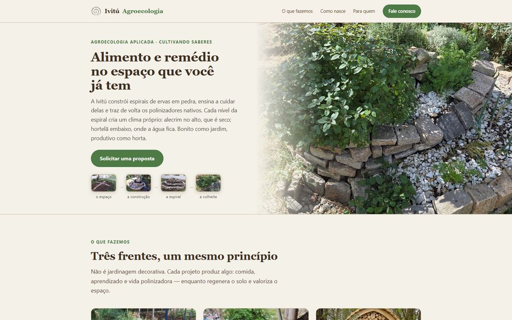 Ivitú Agroecologia — Alimentos vivos